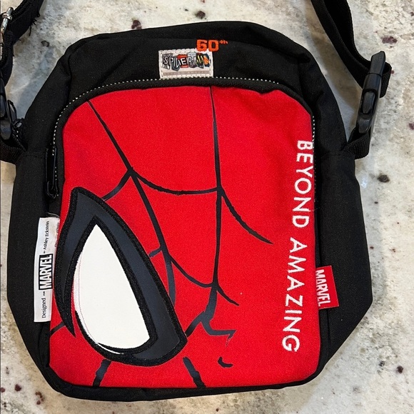 Disney Parks Marvel Spider-Man Crossbody Bag- Designed by Ashley Eckstein - Picture 2 of 10
